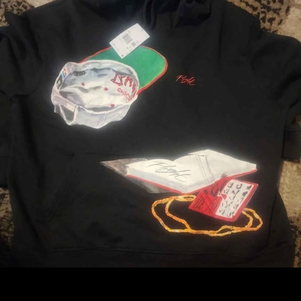 Nike Jordan Artist Series by Jacob Rochester Hoodie Sweater DV1593-010 Size 3XL